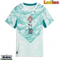 Portugal Bernardo Silva #10 Replica Away Shirt Ladies World Cup 2026 Short Sleeve